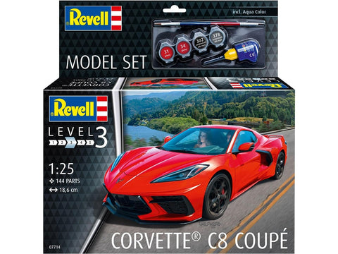 Revell Chevrolet Corvette C8 Coupe dovanų rinkinys 1/25 (67714)