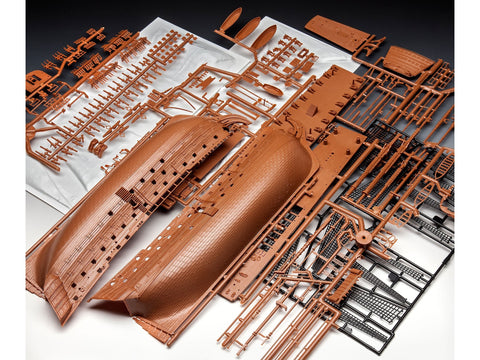 Revell HMS Victory laivo modelio dovanų rinkinys 1:225 su dažais ir klijais