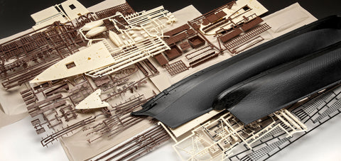 Revell Cutty Sark laivo modelis 1:96, 91,4 cm plastikinis rinkinys