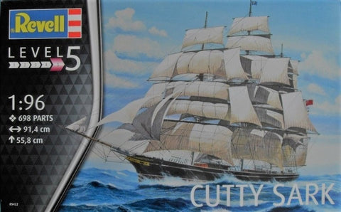 Revell Cutty Sark laivo modelis 1:96, 91,4 cm plastikinis rinkinys