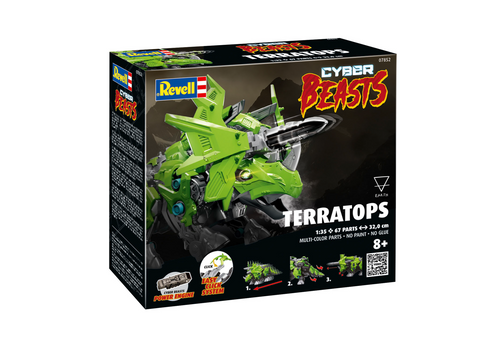 Revell CyberBeasts TerraTops 1/35 plastikinis surenkamas modelis 32 cm