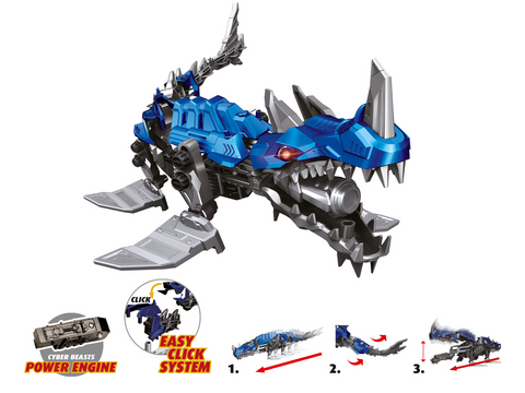 Revell CyberBeasts HydroFang 1/35 plastikinis surenkamas modelis 35 cm