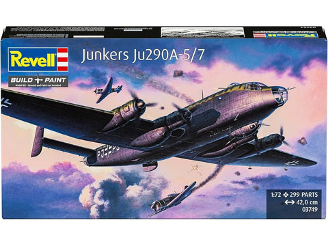 Revell Junkers Ju290A-5/7 Seeadler 1/72 plastikinis lėktuvo modelis
