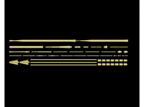 Revell Vokiečių povandeninis laivas Type IXC Platinum Edition, 1/72, 95 cm
