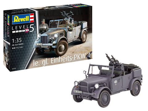 Revell Einheits-PKW Kfz.4 1/35 plastikinis surinkimo rinkinys (03339)