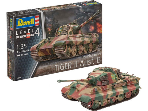 Revell Tiger II Ausf.B Henschel 1/35 tanko modelis 03249
