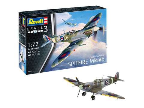 Revell Supermarine Spitfire Mk.Vb 1/72 plastikinis lėktuvo modelis
