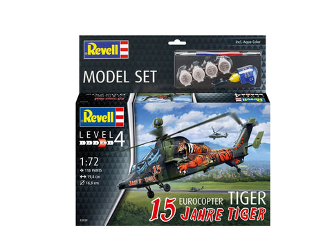 Revell Eurocopter Tiger 15 Jahre sraigtasparnio modelio rinkinys 1/72