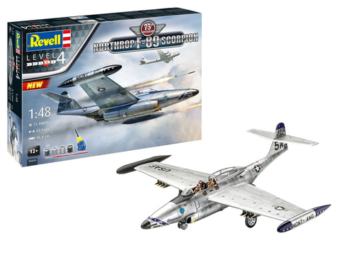 Revell Northrop F-89 Scorpion 1/48 – 75-mečio dovanų komplektas