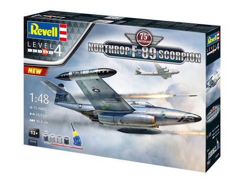 Revell Northrop F-89 Scorpion 1/48 – 75-mečio dovanų komplektas