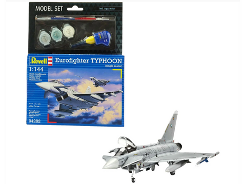 Revell Eurofighter Typhoon dovanų komplektas 1/144 – plastikinis modelis