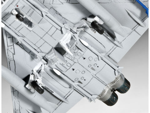 Revell Eurofighter Typhoon dovanų komplektas 1/144 – plastikinis modelis