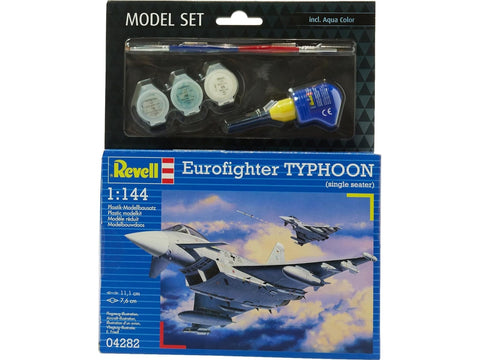 Revell Eurofighter Typhoon dovanų komplektas 1/144 – plastikinis modelis