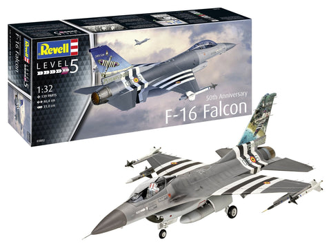 Revell F-16 Fighting Falcon 1/32 – 50-mečio jubiliejinis rinkinys