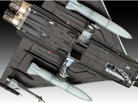 Revell Eurofighter Typhoon RAF dovanų rinkinys 1/144 su dažais ir klijais