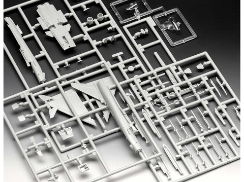 Revell Eurofighter Typhoon RAF dovanų rinkinys 1/144 su dažais ir klijais