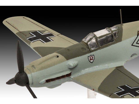 Revell Messerschmitt Bf 109E & Ju 87B Stuka dovanų rinkinys 1/144 su dažais