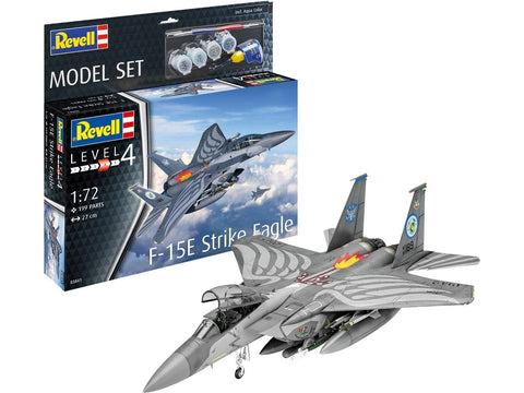 Revell F-15E Strike Eagle 1/72 dovanų rinkinys su dažais ir klijais