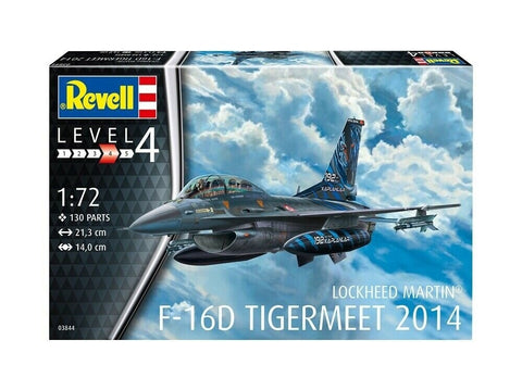 Revell Lockheed Martin F-16D Tiger Meet 2014 1/72 lėktuvo modelis