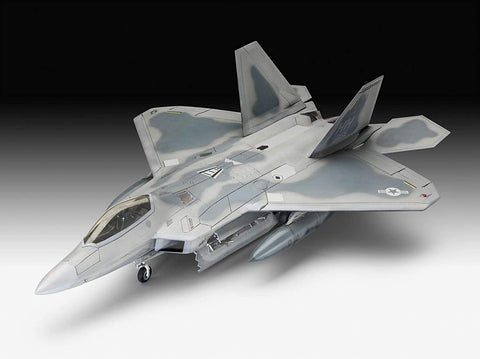 Revell F-22A Raptor 1/72 plastikinis lėktuvo modelis (03858)
