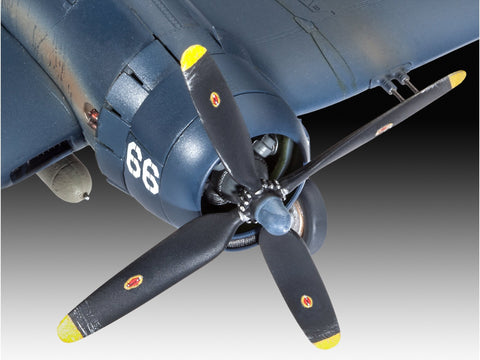 Revell F4U-4 Corsair 1/72 dovanų rinkinys su dažais ir klijais