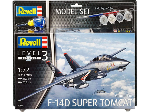 Revell F-14D Super Tomcat dovanų rinkinys 1/72 (63960)