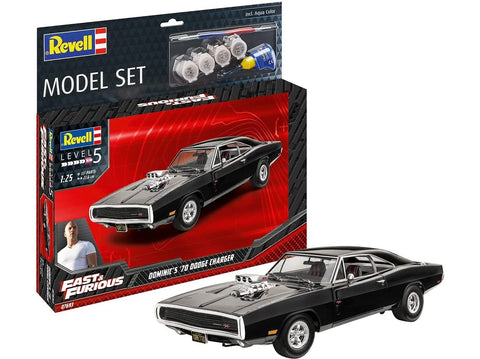Revell Fast & Furious Dominiko 1970 Dodge Charger surinkimo rinkinys 1/25