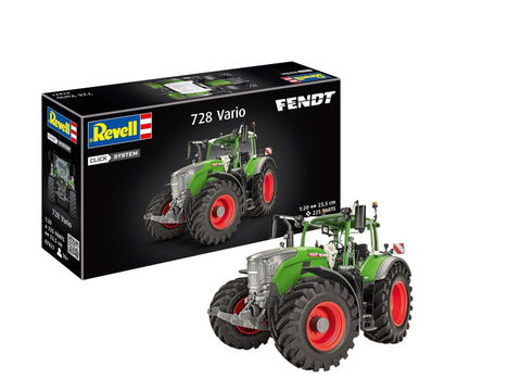 Revell Fendt F20 Dieselroß traktoriaus modelis 1/20 easy-click