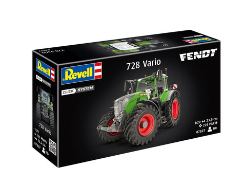 Revell Fendt F20 Dieselroß traktoriaus modelis 1/20 easy-click