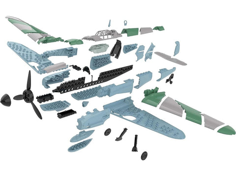 Revell Messerschmitt Bf 109G-6 1/32 Easy-Click dovanų rinkinys (63653)