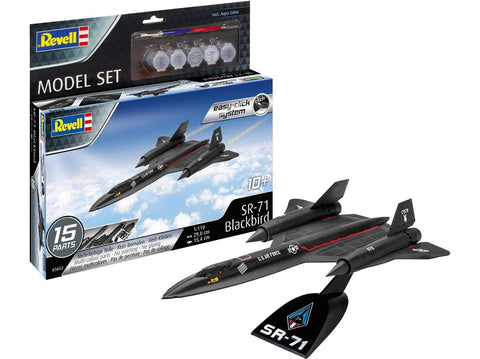 Revell SR-71 Blackbird dovanų rinkinys Easy-Click 1/110 (63652)