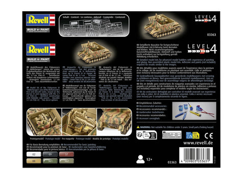 Revell Flakpanzer IV „Möbelwagen“ 3.7 cm Flak 43, 1:72 modelis