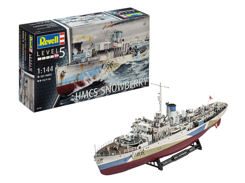 Revell HMCS Snowberry Flower klasės korvetė 1:144 laivo modelis