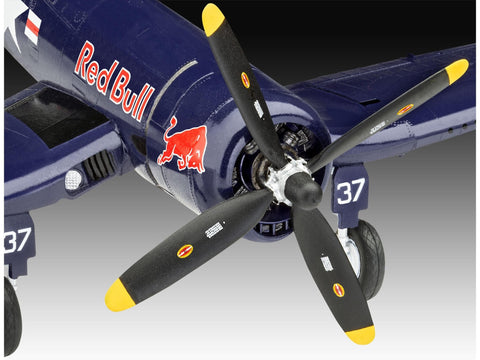 Revell Flying Bulls F4U-4 Corsair dovanų rinkinys 1/48 su dažais