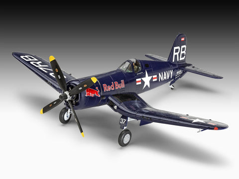 Revell Flying Bulls F4U-4 Corsair dovanų rinkinys 1/48 su dažais