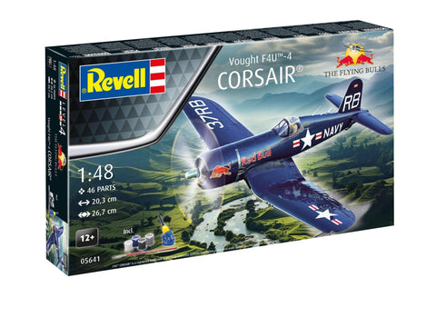 Revell Flying Bulls F4U-4 Corsair dovanų rinkinys 1/48 su dažais