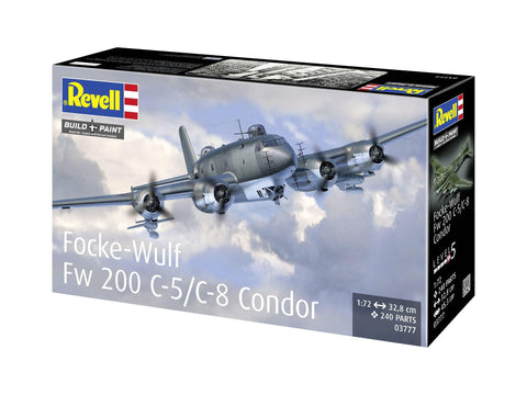 Revell Focke-Wulf Fw 200 Condor C-5/C-8 1/72 plastikinis lėktuvo modelis