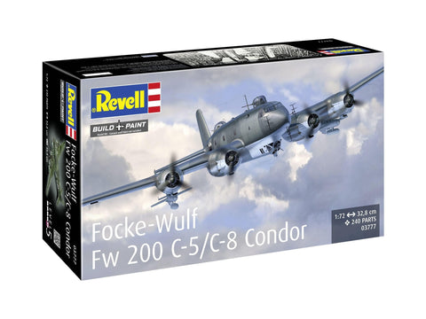 Revell Focke-Wulf Fw 200 Condor C-5/C-8 1/72 plastikinis lėktuvo modelis
