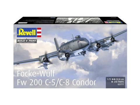 Revell Focke-Wulf Fw 200 Condor C-5/C-8 1/72 plastikinis lėktuvo modelis