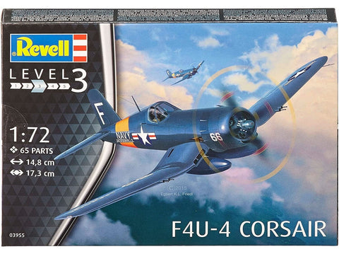 Revell F4U-4 Corsair 1/72 – plastikinis lėktuvo surinkimo rinkinys