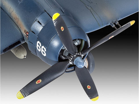 Revell F4U-4 Corsair 1/72 – plastikinis lėktuvo surinkimo rinkinys