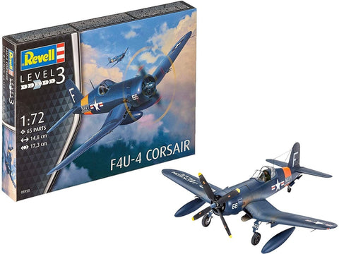 Revell F4U-4 Corsair 1/72 – plastikinis lėktuvo surinkimo rinkinys