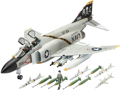 Revell F-4J Phantom II 1/72 dovanų rinkinys su dažais ir klijais