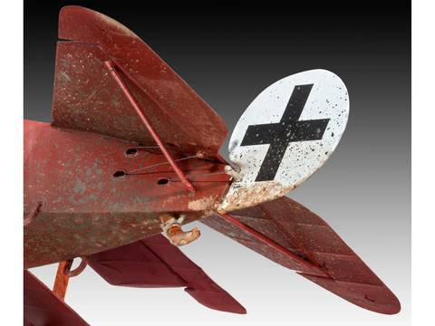 Surenkamas lėktuvo modelis Revell Fokker DR-1 triplanas 1/28 03762