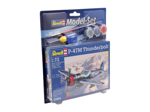 Revell P-47M Thunderbolt 1/72 dovanų rinkinys su dažais ir klijais
