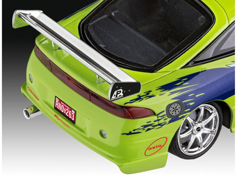 Revell Fast & Furious: Briano 1995 Mitsubishi Eclipse 1:25 modelio rinkinys