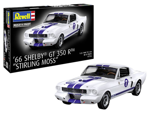 Revell Ford Mustang 1966 Shelby GT350R „Stirling Moss“ 1:24 surinkimo rinkinys