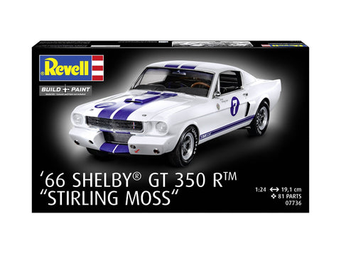 Revell Ford Mustang 1966 Shelby GT350R „Stirling Moss“ 1:24 surinkimo rinkinys