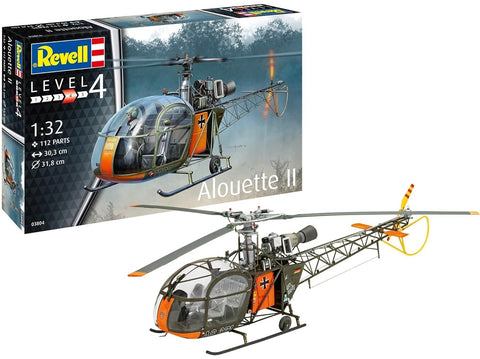 Revell Aerospatiale Alouette II 1/32 plastikinis sraigtasparnio modelis