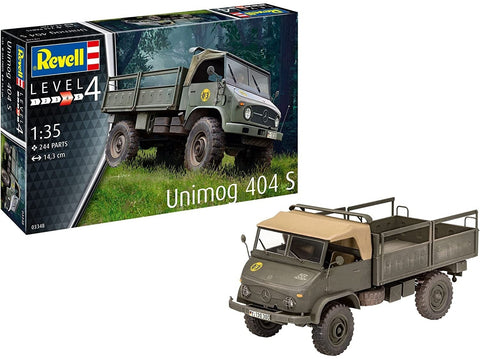 Revell Unimog 404 S 1/35 plastikinis surinkimo rinkinys (03348)